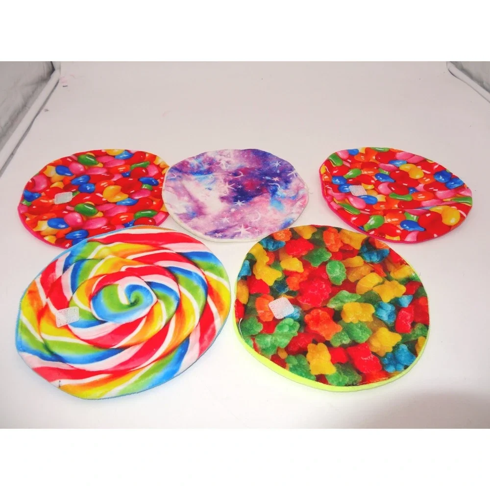 Cutitos Lot Plush Basic Fun Fruititos Babitos wraps Multi Color 5 Pcs Set 7 1/2